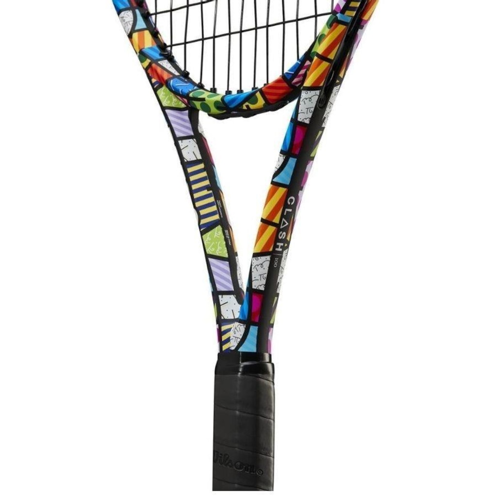 【美品】WILSON ULTRA100 romero britto SIZE2 Raquete de Tênis Wilson Ultra 100 Romero Britto v3 16x19 300g