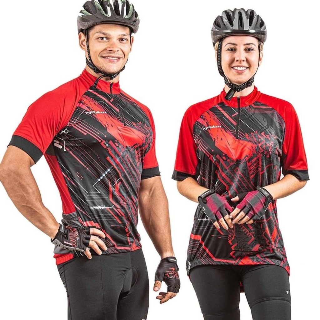 Camisa de Ciclismo Poker Hanya - Unissex