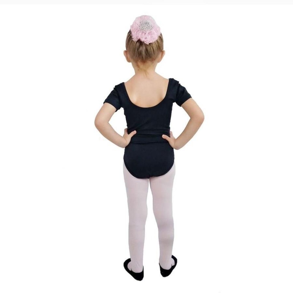 Imagem 2 do produto Collant para Ballet Ritmus Meia Manga Tatiana - Infantil