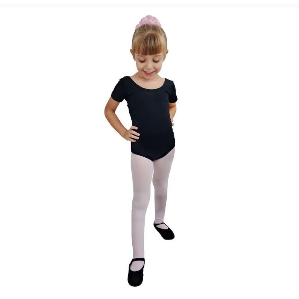 Collant para Ballet Ritmus Meia Manga Tatiana - Infantil