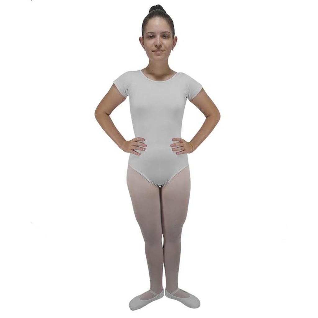Collant para Ballet Ritmus Meia Manga Tatiana - Adulto