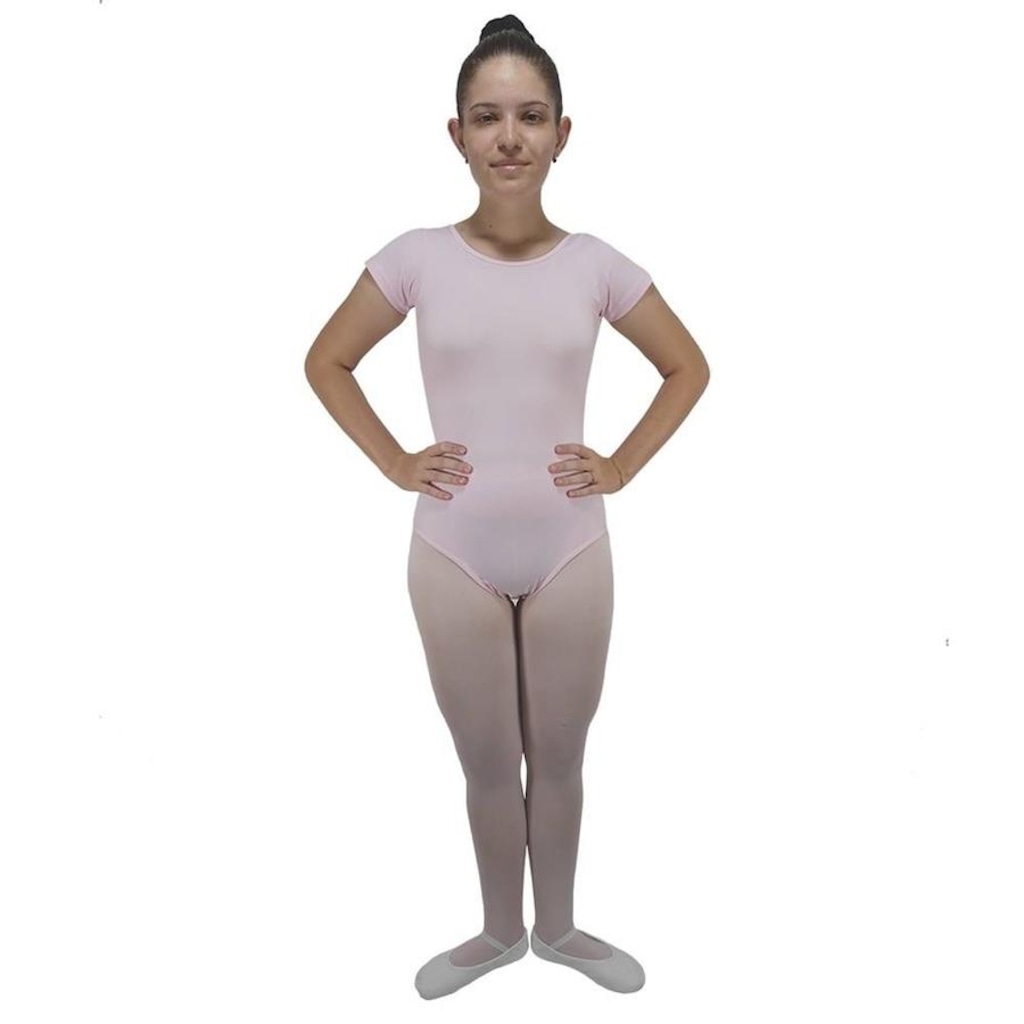 Collant para Ballet Ritmus Meia Manga Tatiana - Adulto
