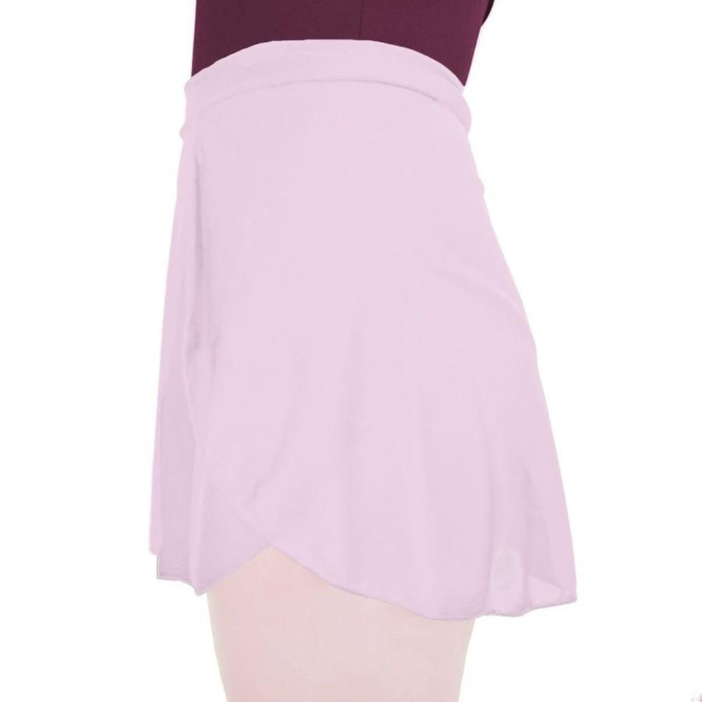 Imagem 3 do produto Saia Ballet Ritmus Transpassada Jersey - Adulto