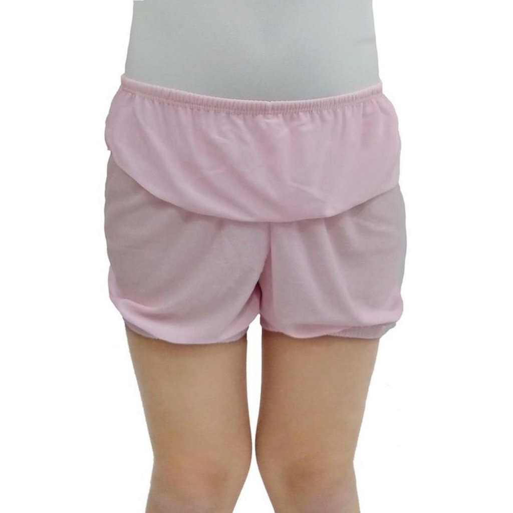 Short Ballet Ritmus Com Babado Jersey - Infantil