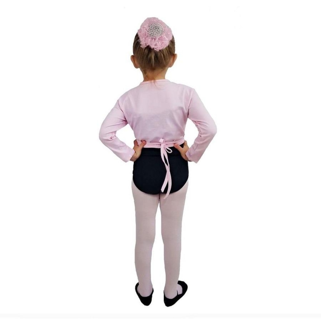 Imagem 4 do produto Bolero Ballet Casaquinho Ritmus Transpassado Poliamida - Infantil