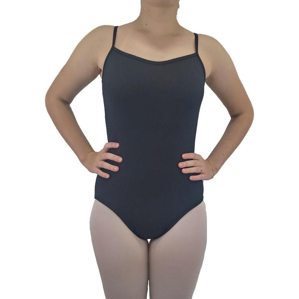 Imagem 2 do produto Collant para Ballet Ritmus Alças Finas Cinthia - Adulto