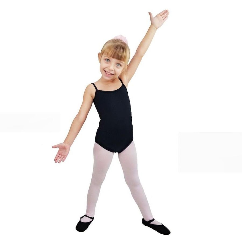 Collant para Ballet Ritmus Alças Finas Cinthia - Infantil