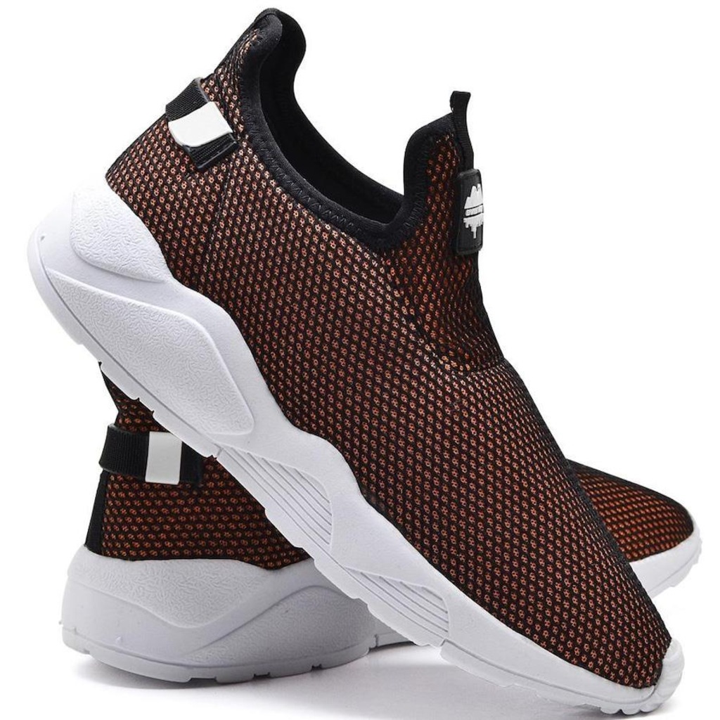 Tênis Ever Way Nylon Elástico Confortável - Masculino - Foto 1