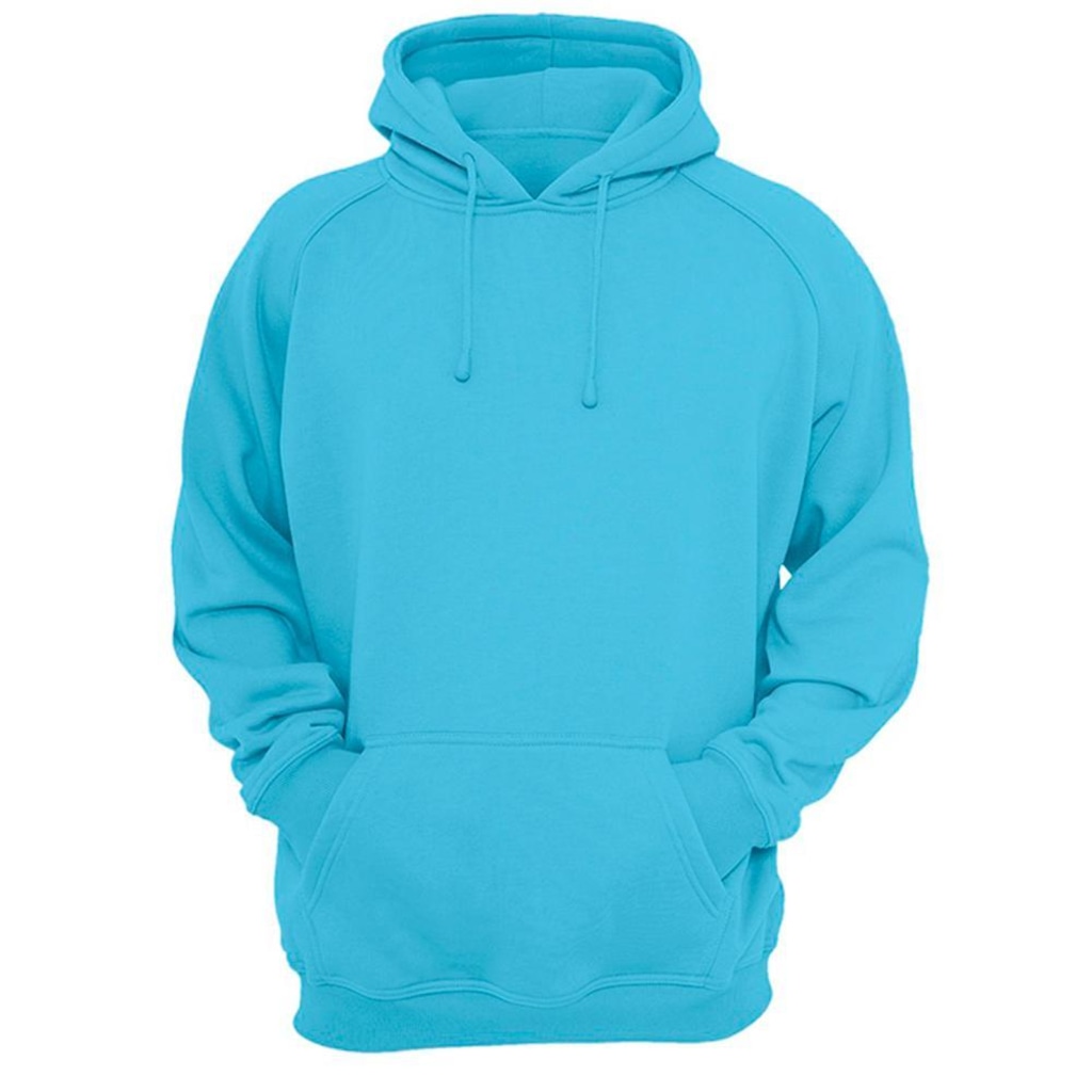Blusão de Moletom com Capuz Ragor Liso com Bolso Canguru - Masculino - Foto 1