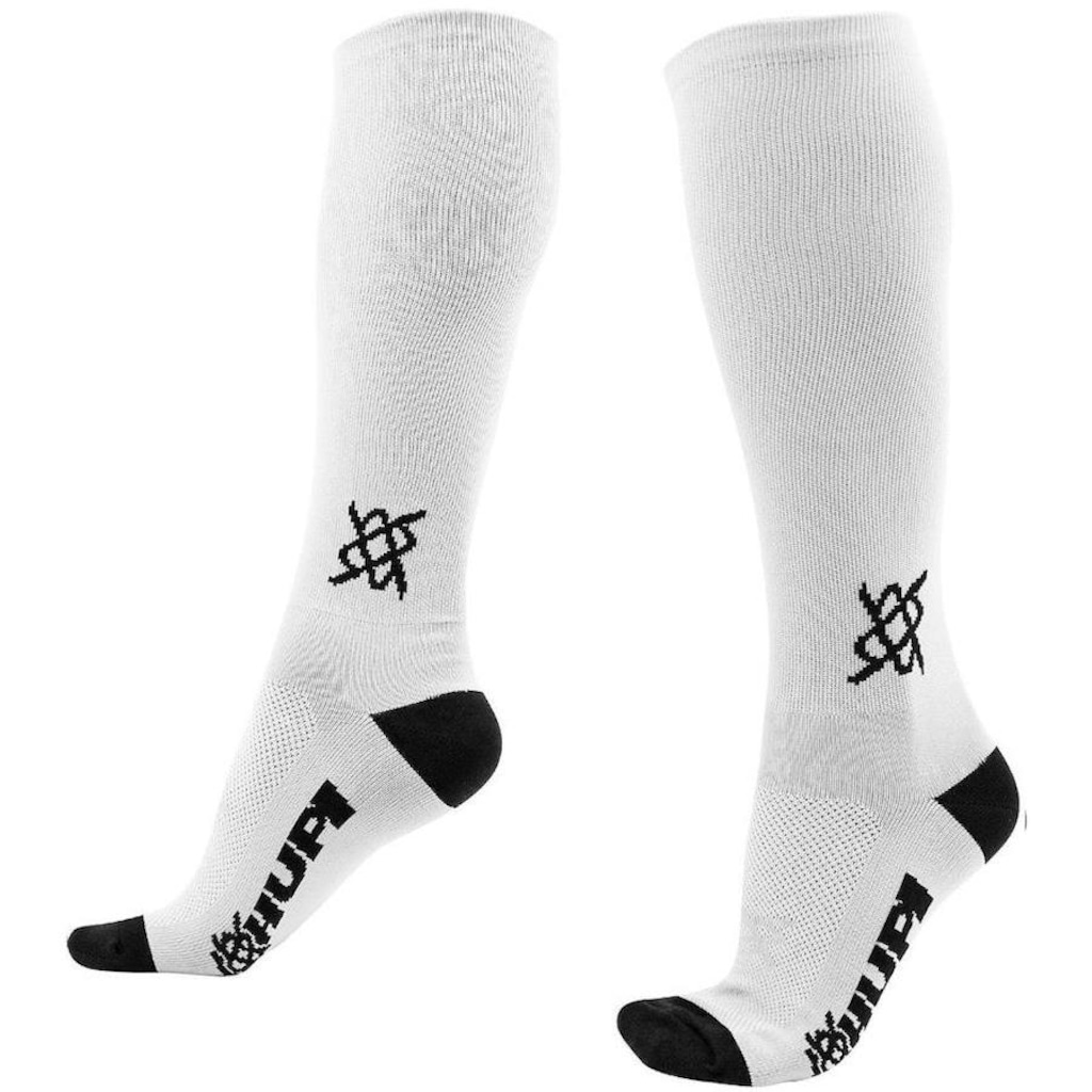 Meias Cano Longo Hupi Semi Compressiva Lisa - 36 ao 42 - Adulto