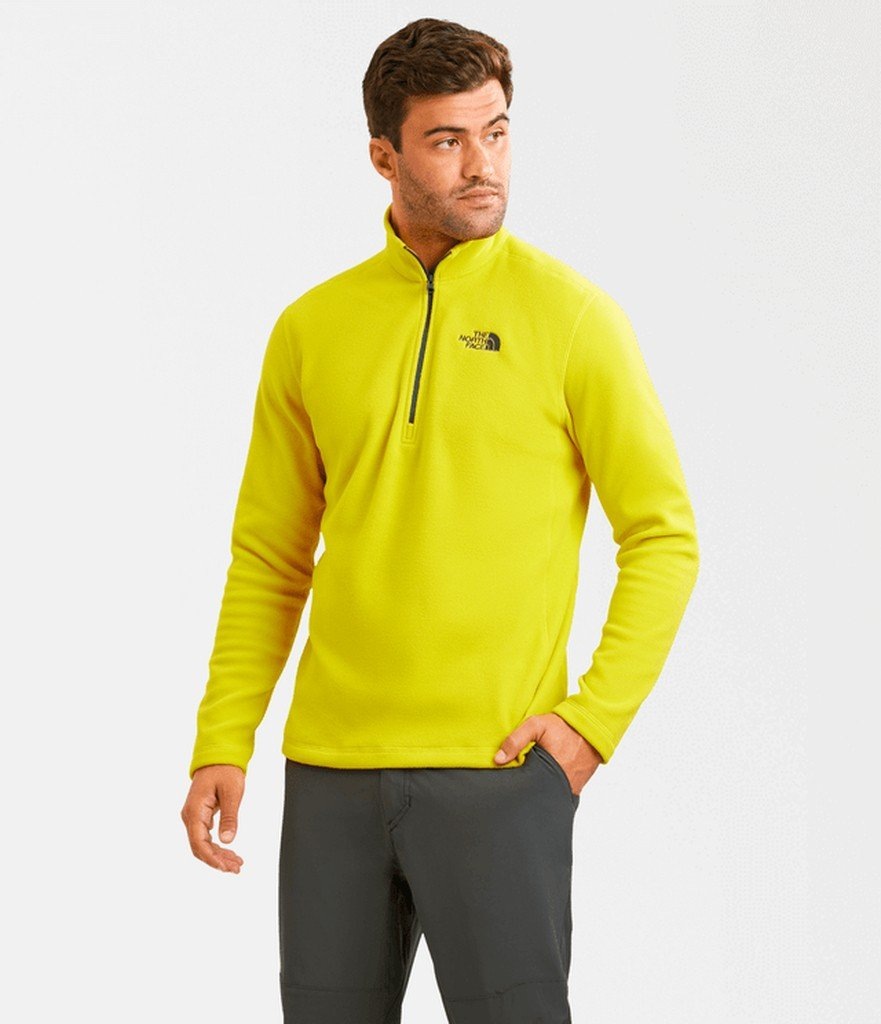 Jaqueta sem Capuz Fleece The North Face Tka 100 Glacier - Masculina - Foto 1