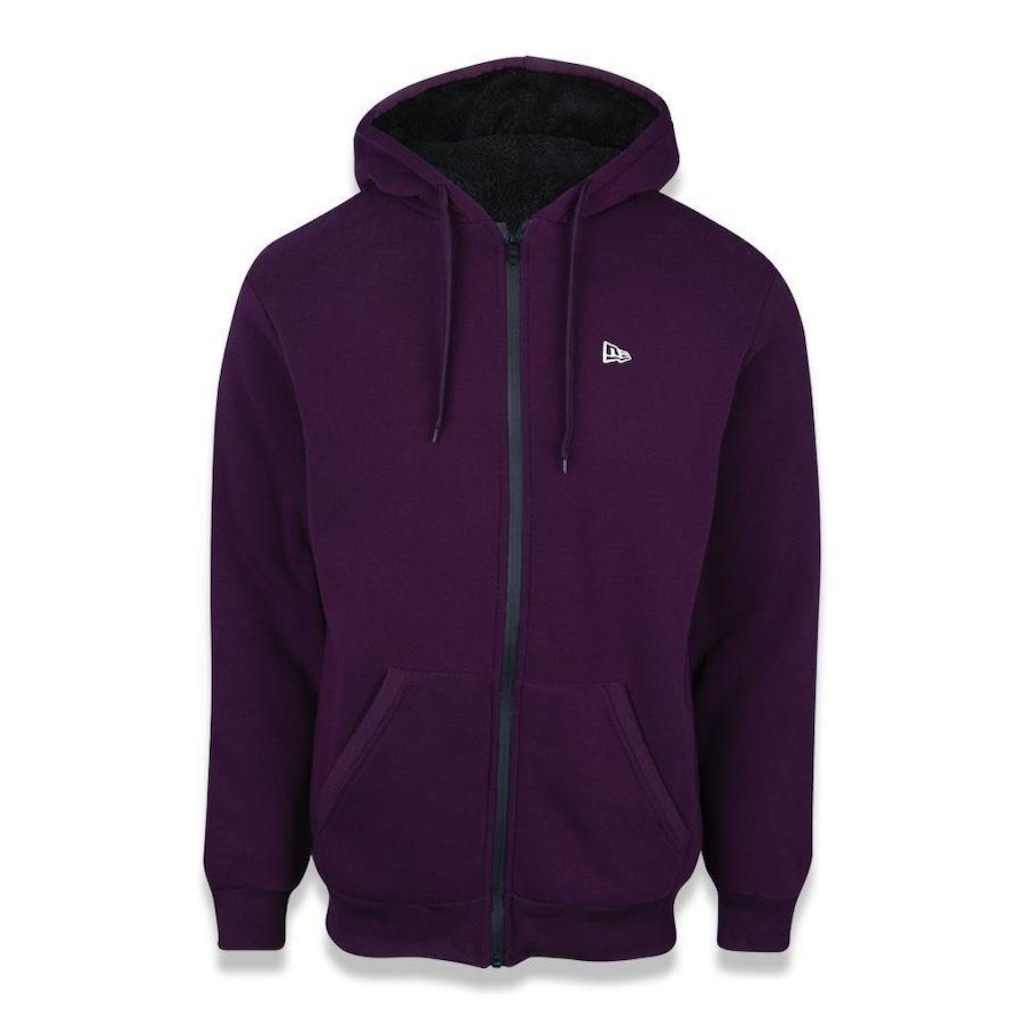 Jaqueta de Moletom New Era com Capuz Sazonal Fur Branded - Masculina