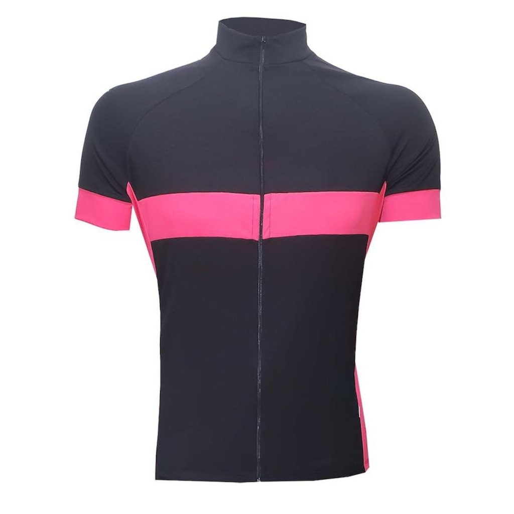 Camisa de Ciclismo D&A Collection com Faixa no Peito Proteção UV - Unissex - Foto 1