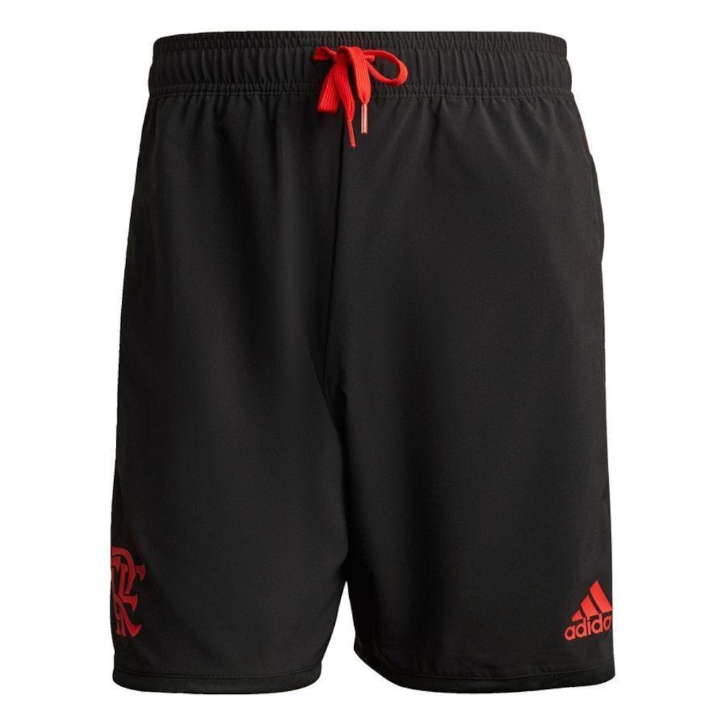 Bermuda CR Flamengo Icons adidas - Masculina - Foto 1