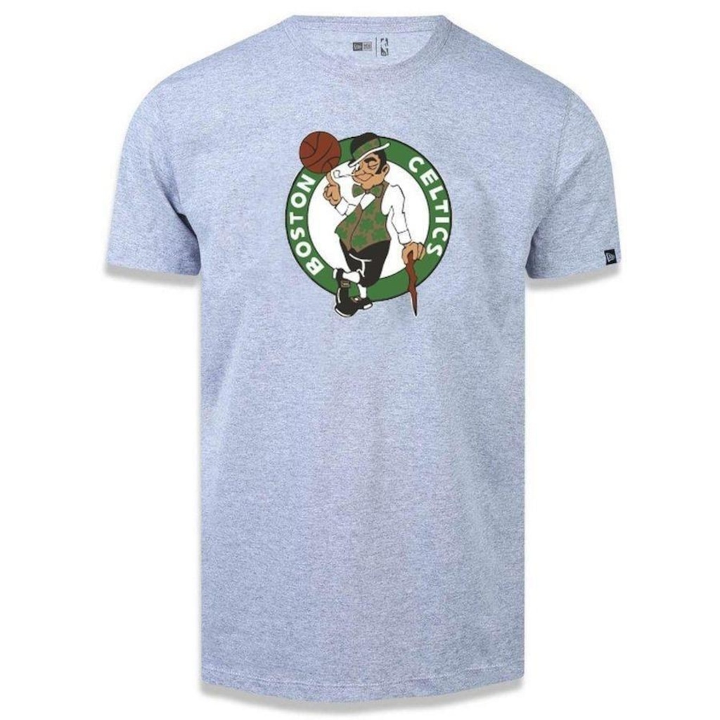 Camiseta New Era Masculina Boston Celtics Basic Logo Nba