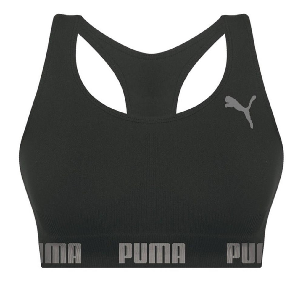 Imagem 2 do produto Kit Top Puma Nadador Sem Costura - Feminino - 2 Unidades