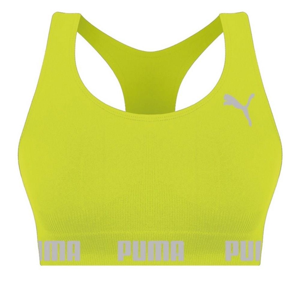 Imagem 3 do produto Kit Top Puma Nadador Sem Costura - Feminino - 2 Unidades