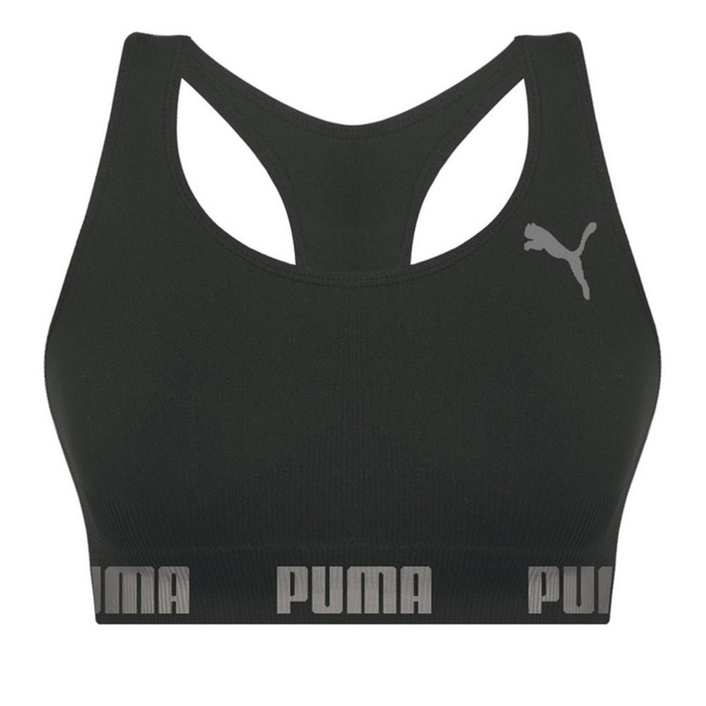 Imagem 2 do produto Kit Top Fitness Puma Nadador sem Costura - Feminino - 4 unidades
