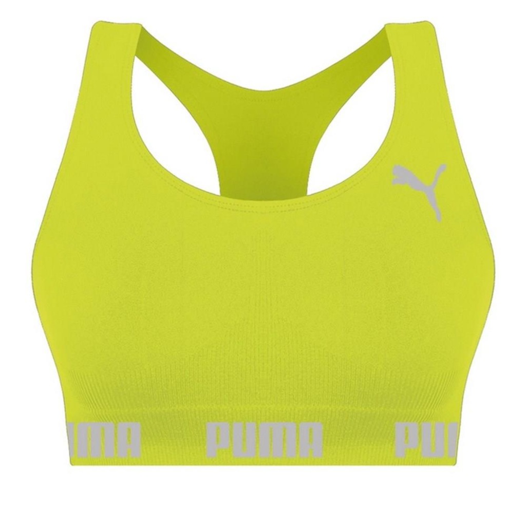 Imagem 3 do produto Kit Top Fitness Puma Nadador sem Costura - Feminino - 4 unidades