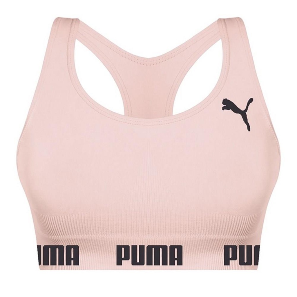 Imagem 4 do produto Kit Top Fitness Puma Nadador sem Costura - Feminino - 4 unidades