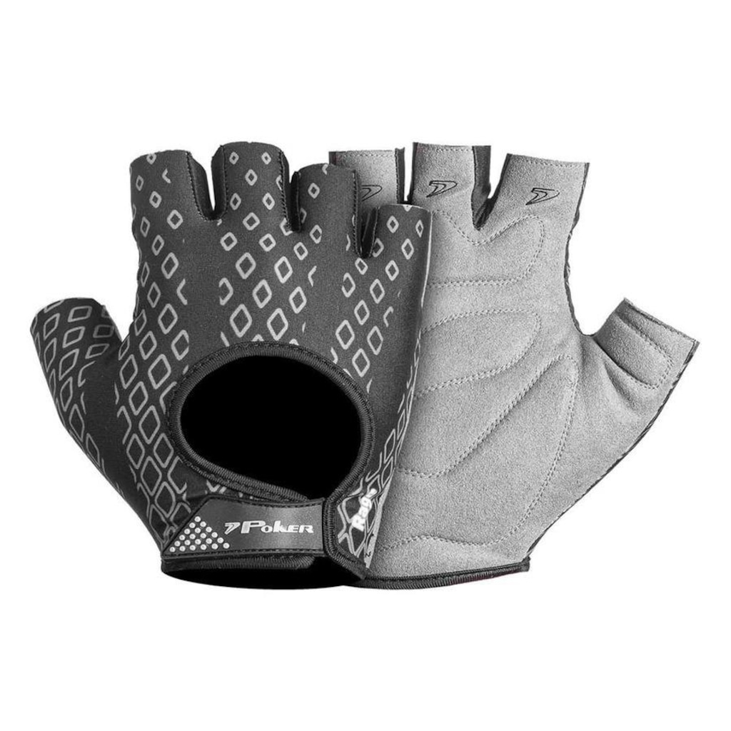 Luvas para Musculação Poker Gel Rage - Adulto - Foto 1