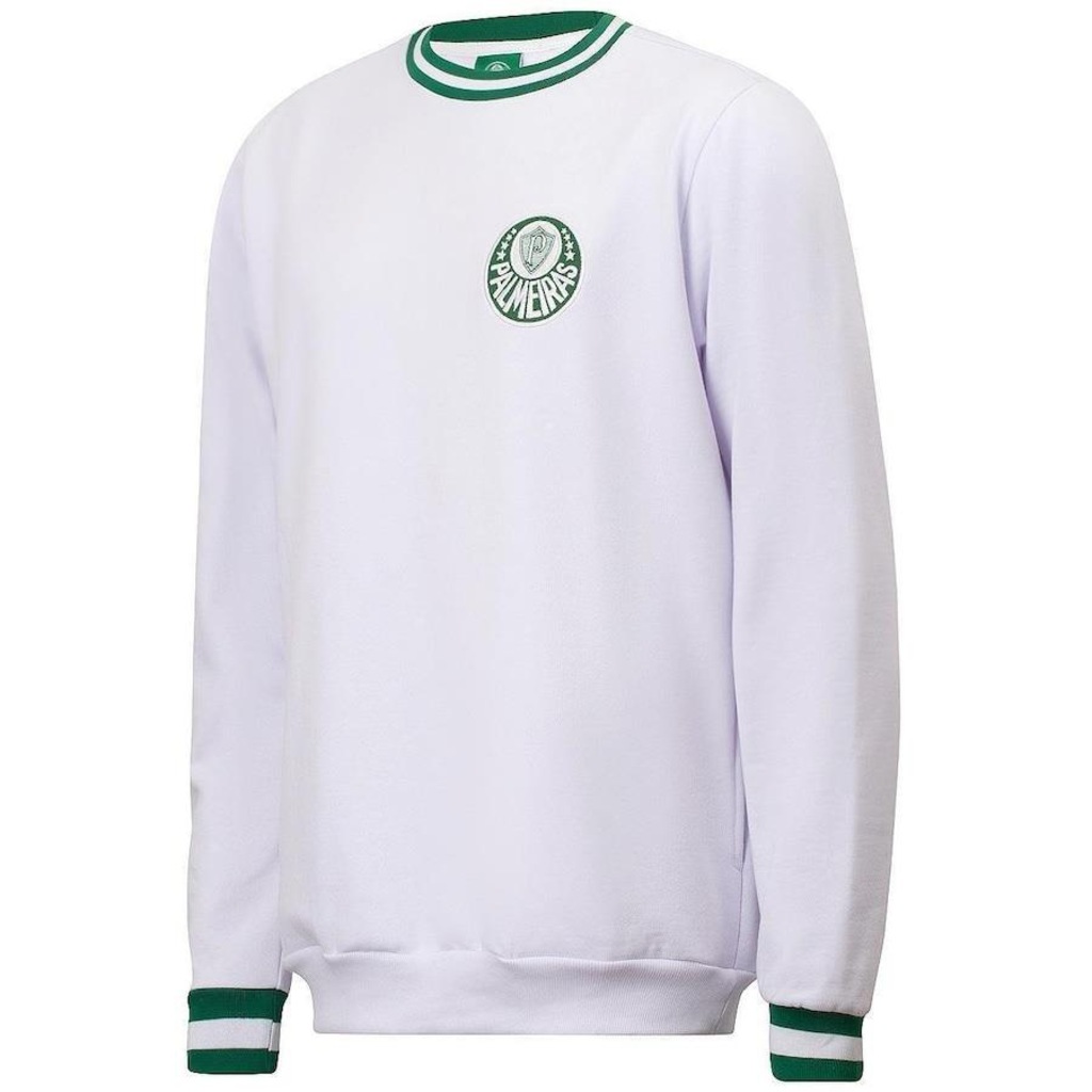 Blusão de Moletom do Palmeiras SPR Vintage Eterna Academia - Masculina - Foto 1