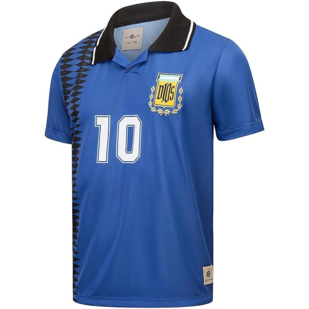 Camisa Argentina 1994 Retrô Retrôgol - Masculina - Foto 1