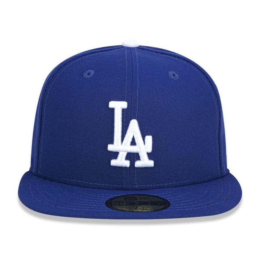 Imagem 3 do produto Boné Aba Reta New Era Los Angeles Dodgers 5950 Game Cap MLB - Fechado - Adulto