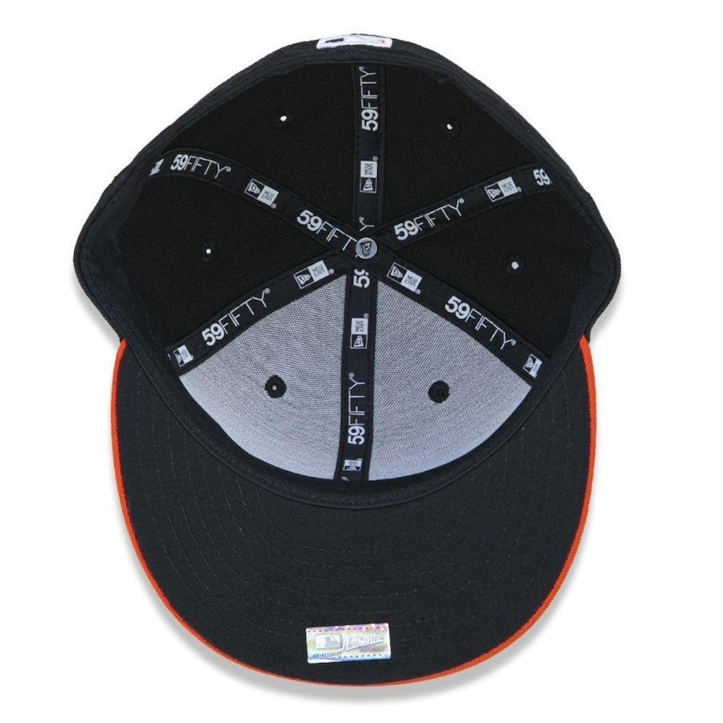 Imagem 5 do produto Boné Aba Reta New Era Baltimore Orioles 5950 Game Cap Mlb - Fechado - Adulto