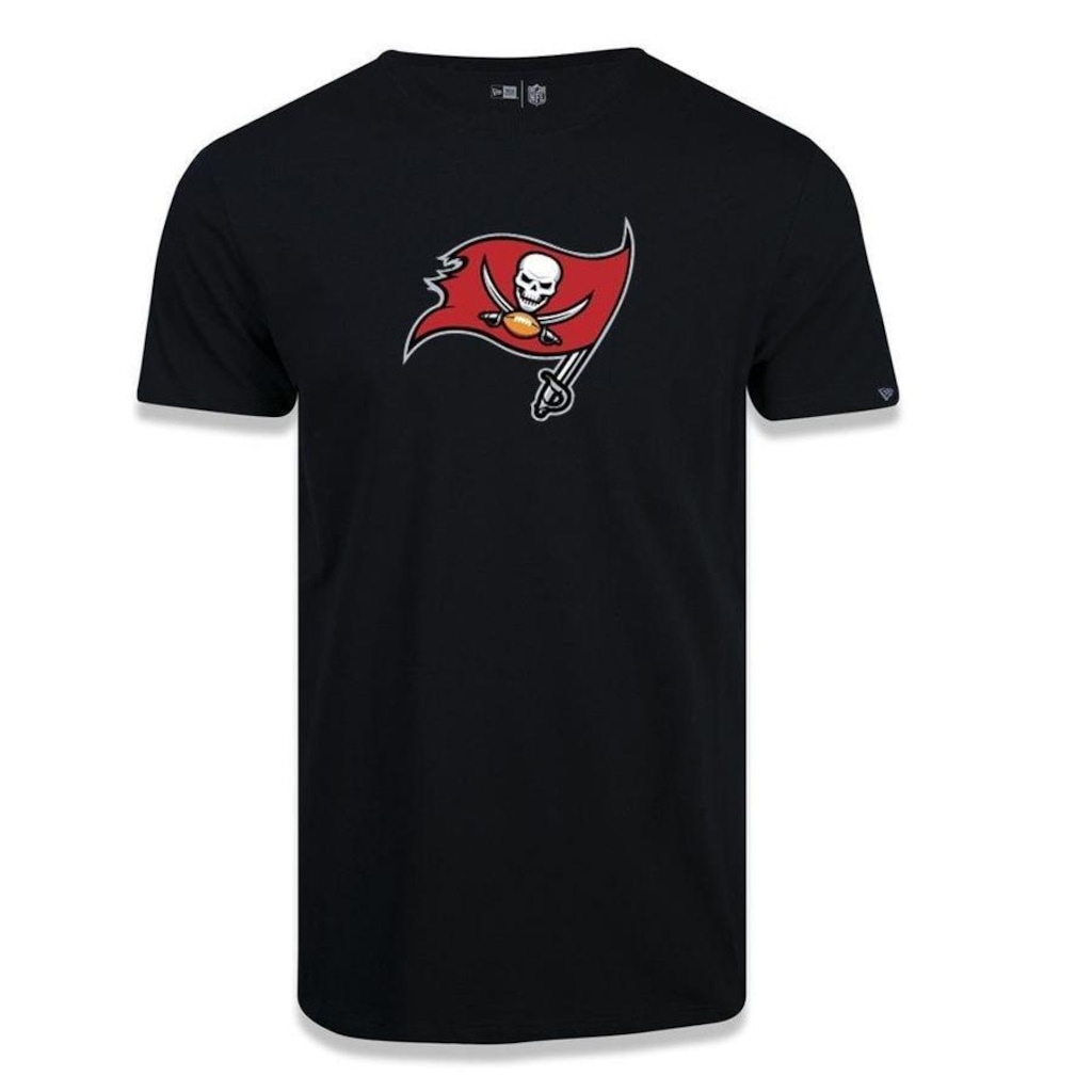 Camiseta New Era Tampa Bay Buccaneers Logo Time - Masculina