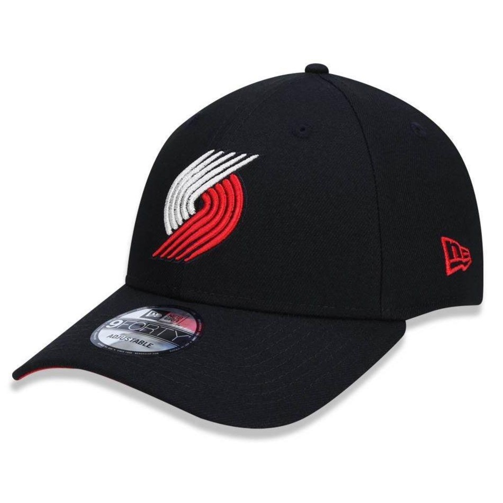 Boné Aba Curva New Era Portland Trail Blazers 940 Primary - Snapback - Adulto - Foto 1