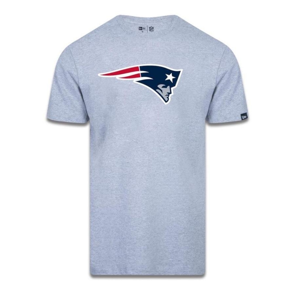 Camiseta New Era NFL New England Patriots Logo Time - Masculina