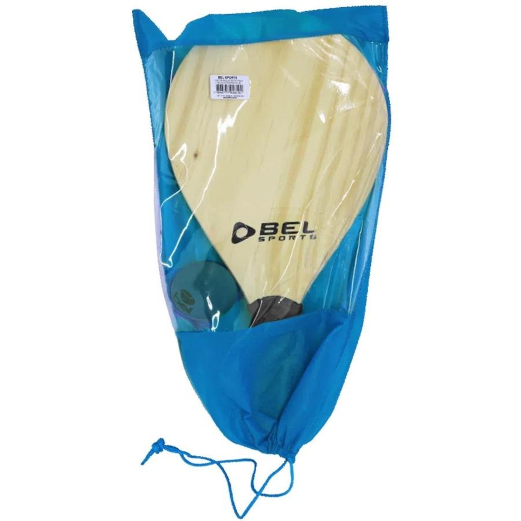 Imagem 4 do produto Kit Jogo de Frescobol 0de Praia Bel Sports Premium