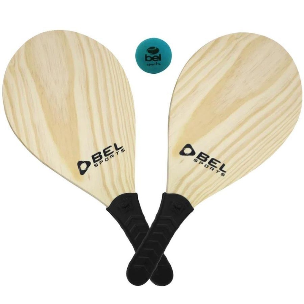 Kit Jogo de Frescobol 0de Praia Bel Sports Premium