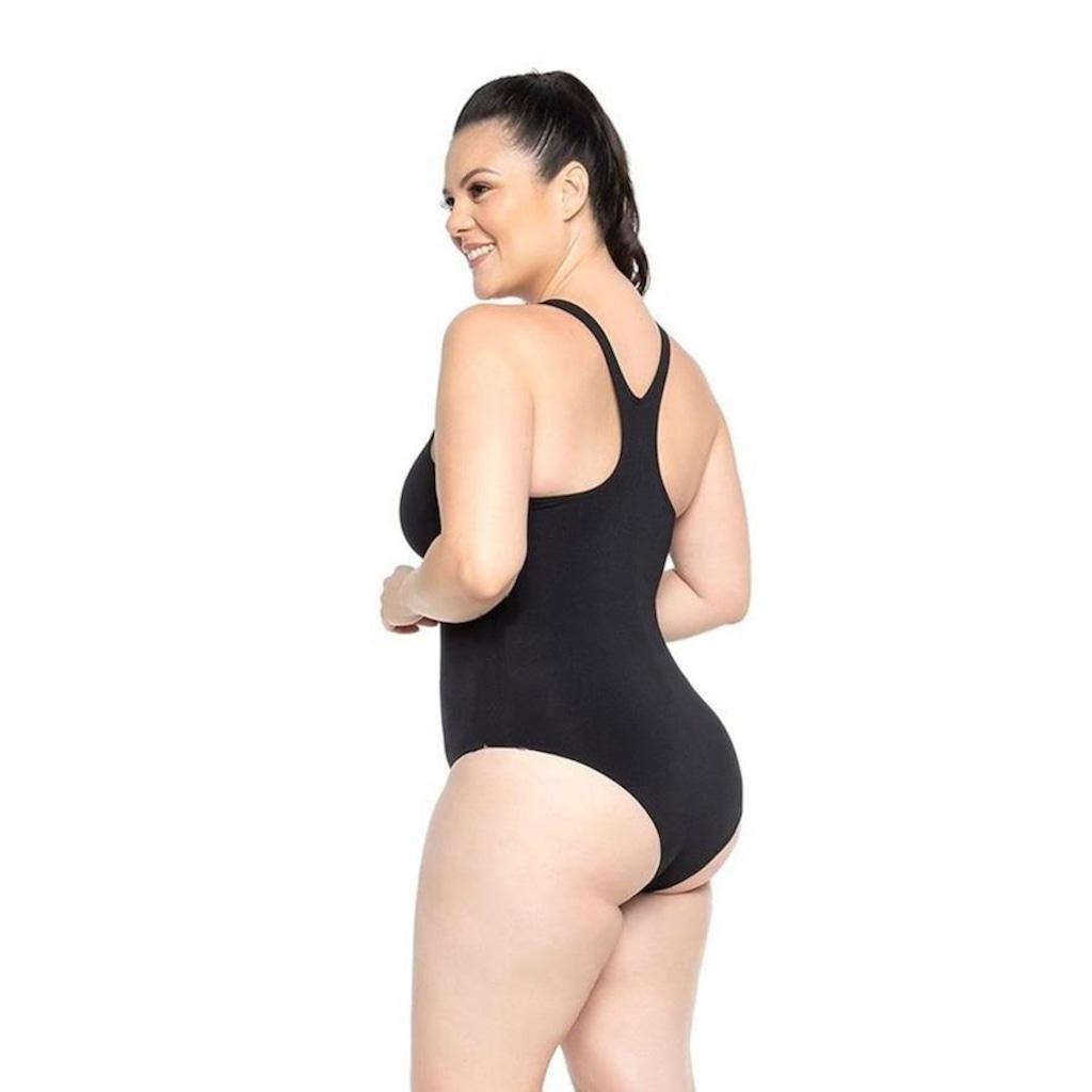 Imagem 2 do produto Maiô Trinys Helanca 183 Costas Nadador Plus Size - Adulto