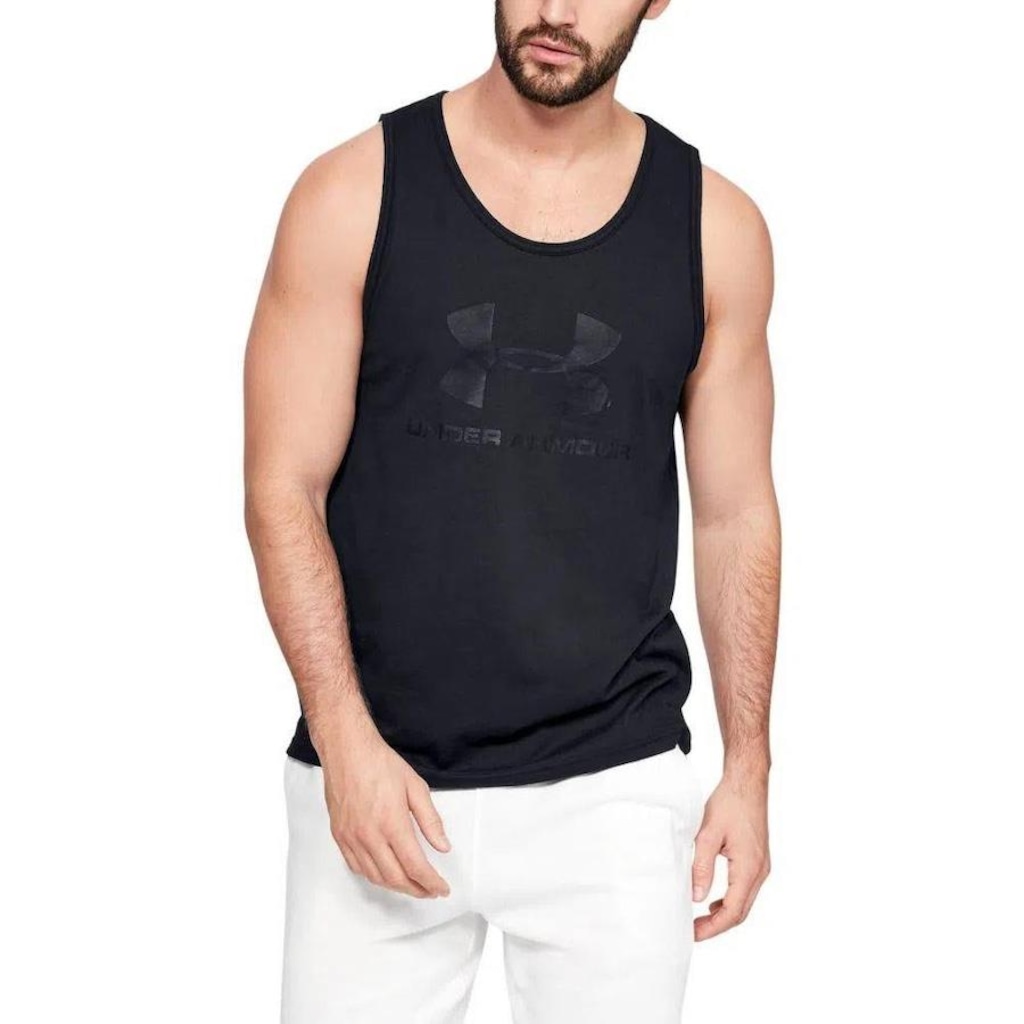Camiseta Regata Under Armour Sportstyle Logo Tank - Masculina
