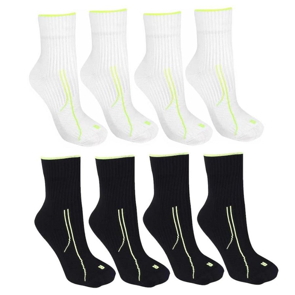 Meia de Compressão Puma Extreme Performance Cano Baixo - Adulto - 4 Pares - Foto 1