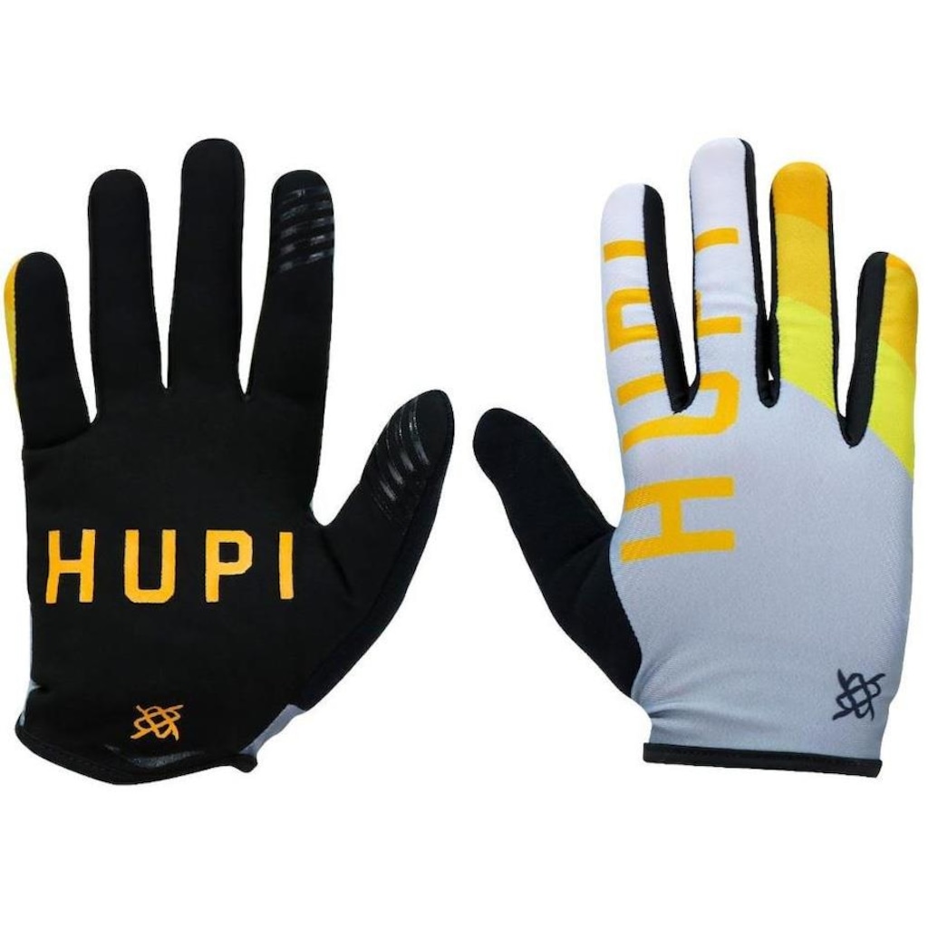 Luvas de Ciclismo Hupi Dedo Longo Golden - Adulto