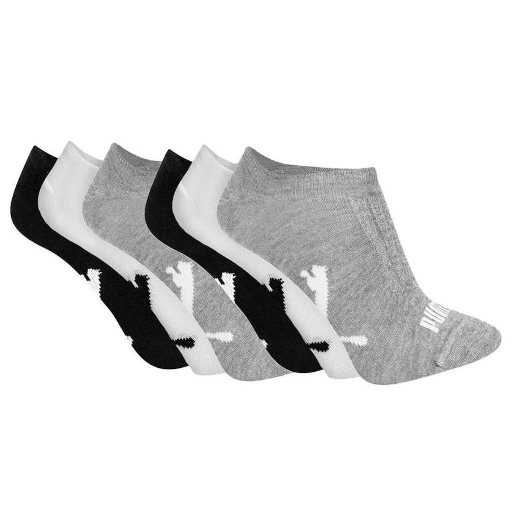 Imagem 1 do produto Meia Puma Sapatilha Esportiva - Adulto - 6 pares
