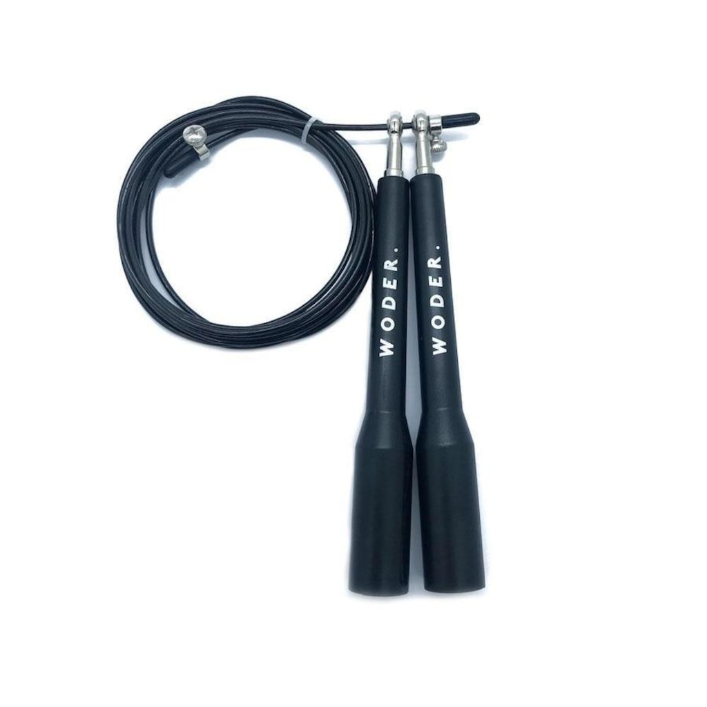 Corda de Pular Woder Duplo Rolamento Speed Rope Cross - Foto 1