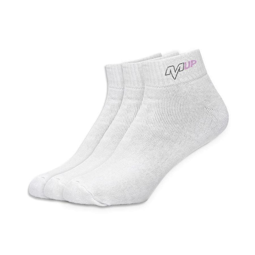 Meia MUP Cano Curto - 3 Pares - Infantil