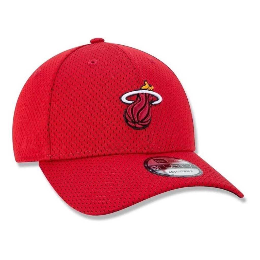 Imagem 3 do produto Boné Aba Curva New Era Miami Heat NBA 940 Urban Tech Sport - Snapback - Adulto