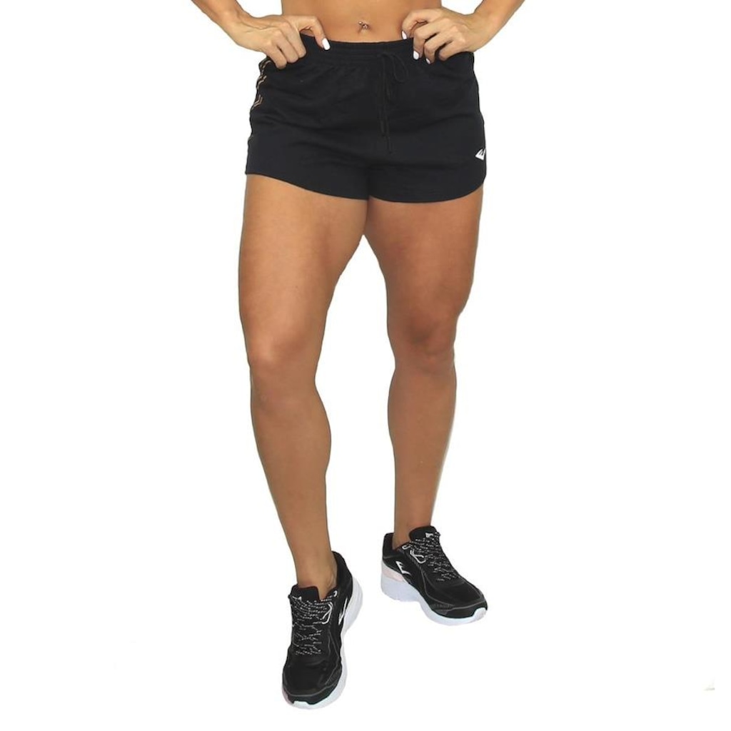 Short Moletom Everlast - Feminino - Foto 1