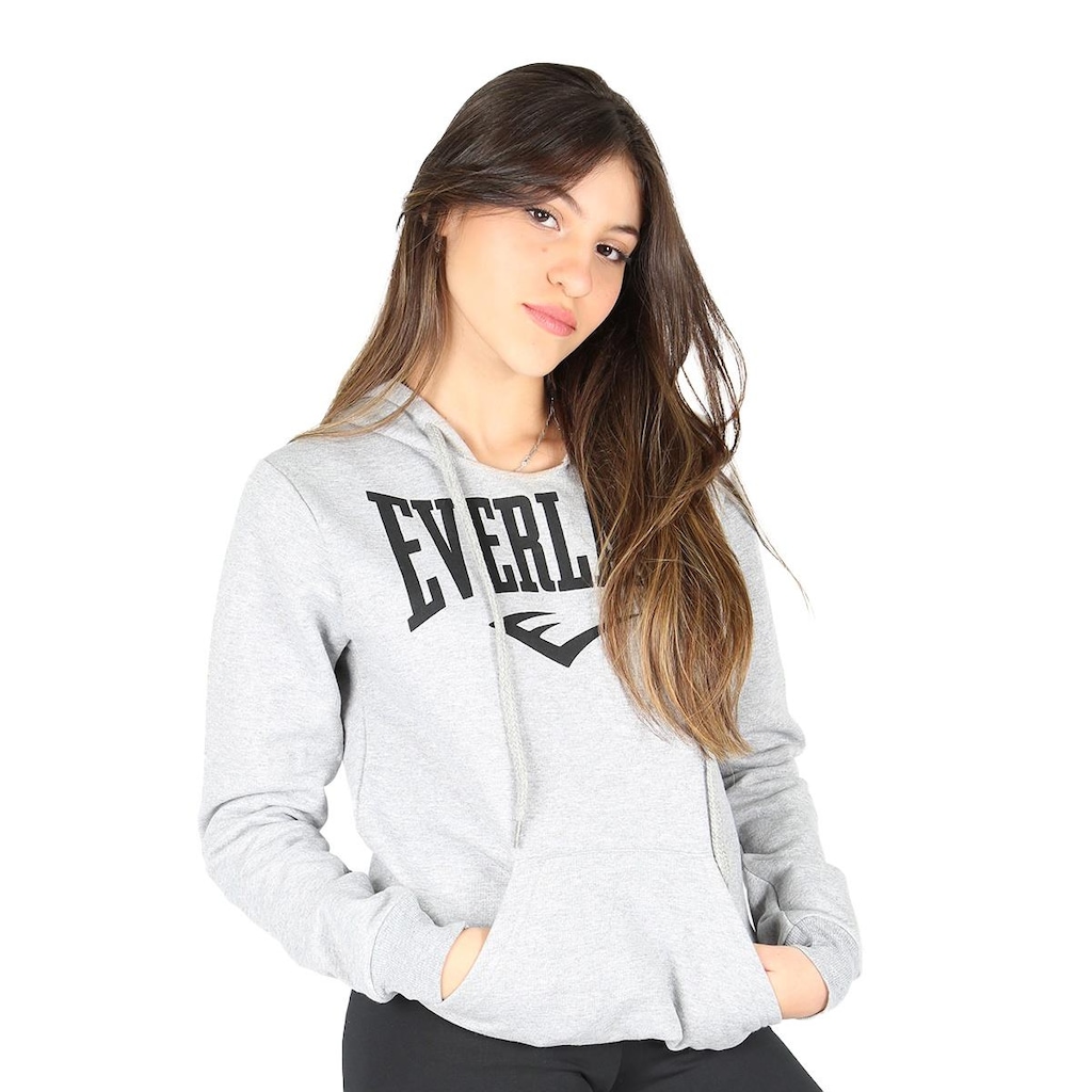 Imagem 2 do produto Blusão de Moletom com Capuz Everlast - Feminino