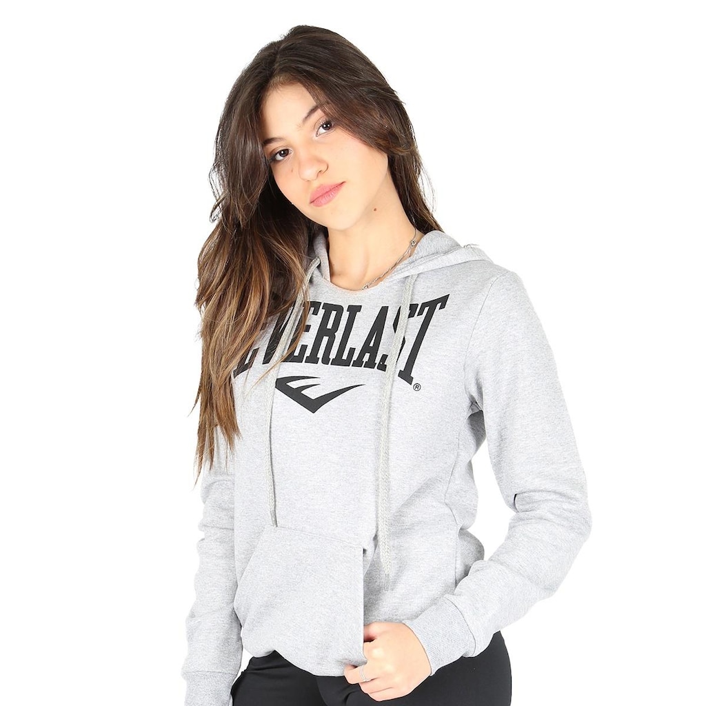 Imagem 3 do produto Blusão de Moletom com Capuz Everlast - Feminino