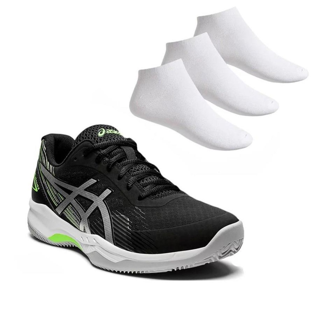 Tênis Asics Gel-Game 8 - Masculino + 3 Pares de Meias - Foto 1