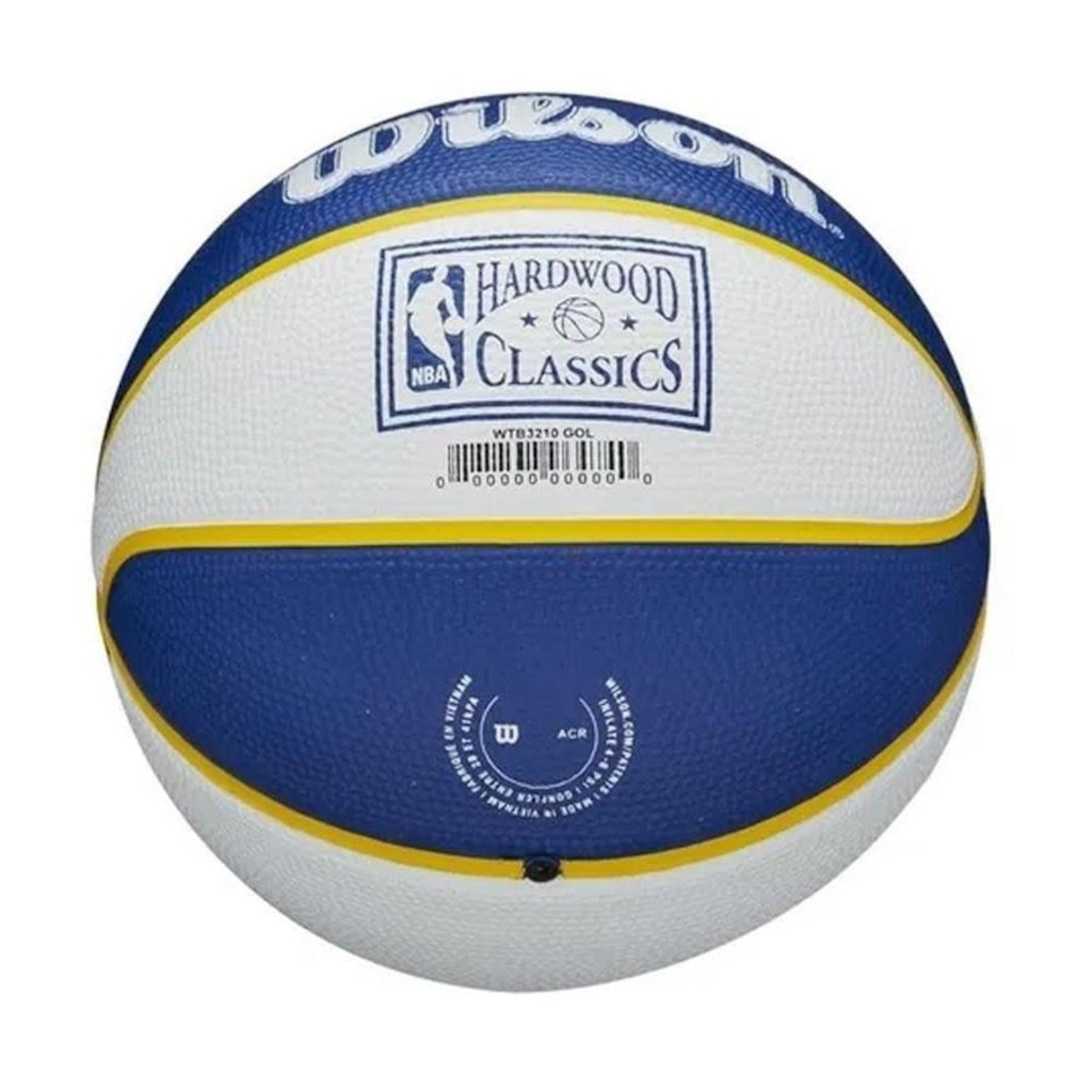 Imagem 2 do produto Bola de Basquete Wilson Golden State Warriors NBA Team Retro