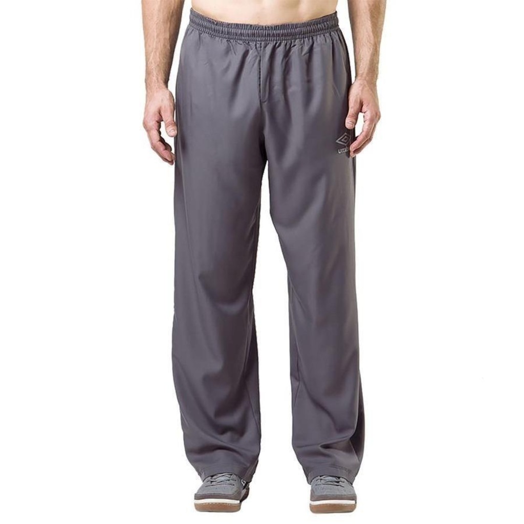 Calça Umbro Basic Microfibra Sem Forro - Masculina - Foto 1