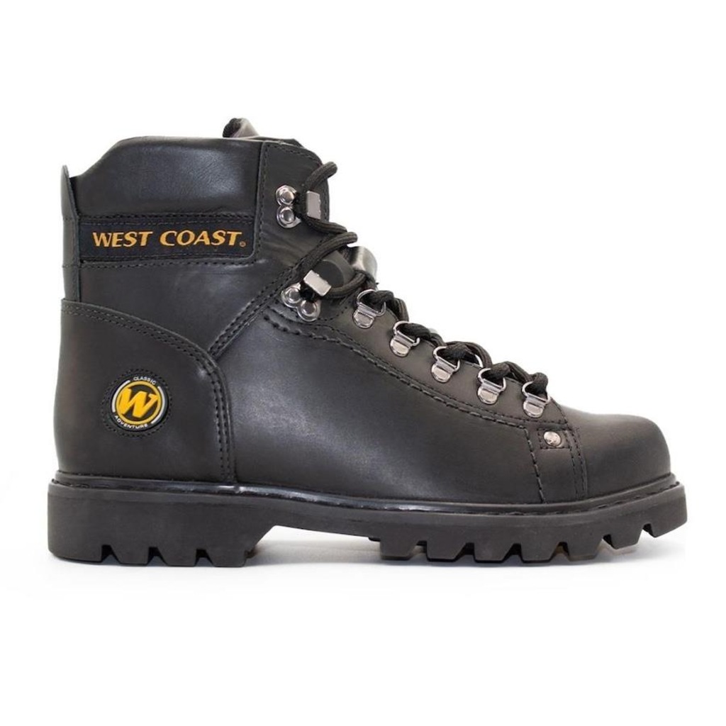 Bota Coturno West Coast 354 Worker Classic - Masculina - Foto 1