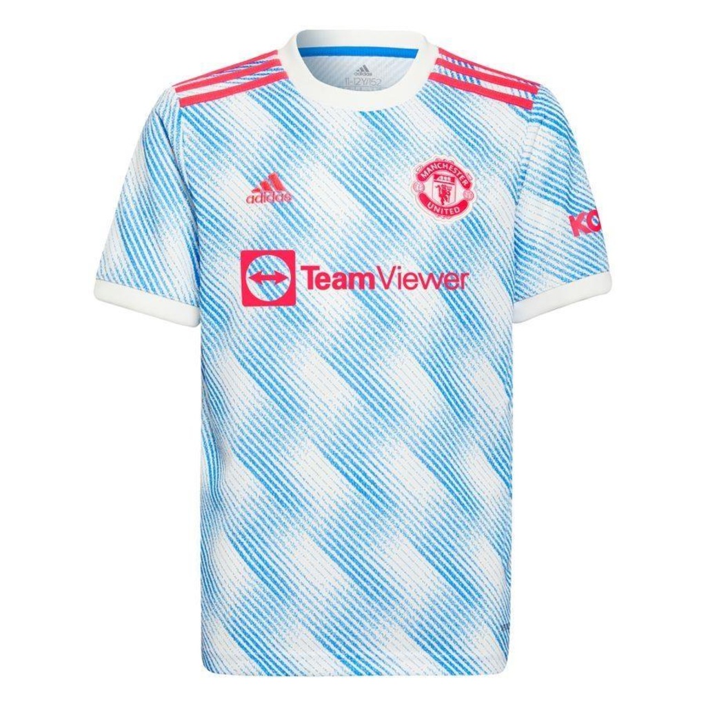 Camisa 2 do Manchester United 21/22 adidas - Infantil - Foto 1